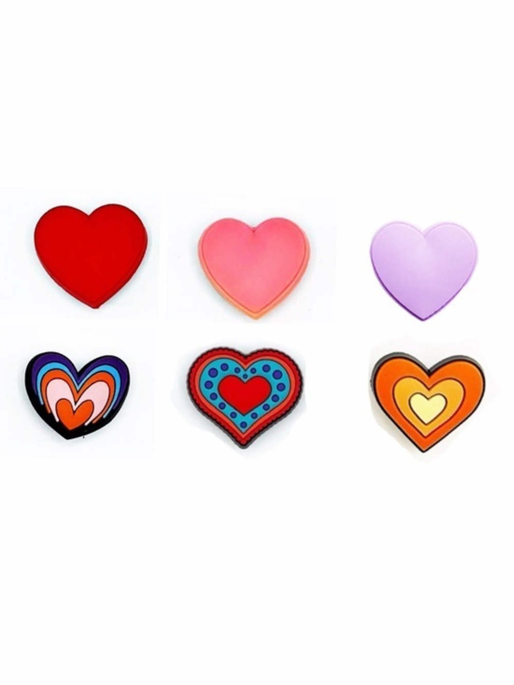 Hearts Shoe Charms For Croc Shoes